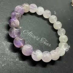 ♤ ♣︎ ラベンダーアメジスト  ♧ ♠︎ 紫水晶 ★ ブレスレット☆天然石C12099