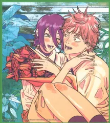 チェンソーマン レゼ篇 来場者特典 藤本タツキ ミニ色紙風カード 第二弾