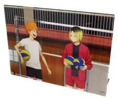 【中古】アクリルスタンド・アクリルパネル 日向翔陽＆孤爪研磨 アクリルボード 「一番くじ ハイキュー!! ～10th anniversary!～」 C賞