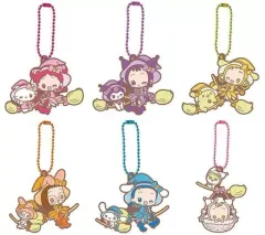 【中古】雑貨 全6種セット 「おジャ魔女どれみ×サンリオキャラクターズ スペシャルラバーマスコット2」