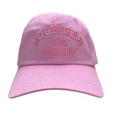 P.O.S MICHIGAN CAP PINK