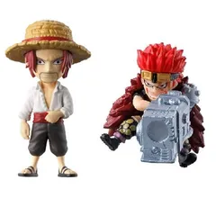 【未開封】 ワンピース シャンクス キッド フィギュア ワンピの実 2点セット 【まとめ売り】