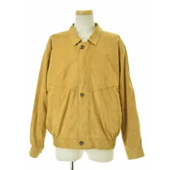 【古着】フェイクスエード ブルゾンジャケット