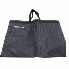 シャネル CHANEL ガーメントケース ガーメントバッグ 衣裳バッグ ロゴ プリント ブラック 黒 /ZK 0820 ■SHのサムネイル