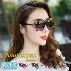 サングラス レディース ファッション UVカット 小顔 大きめ ブランド おしゃれ 女性向け 紫外線カット 大きめレンズ 軽量 ギフト プレゼント 運転用 雨 霧 雪 夜間ドライブ スポーツ UV400 送料無料 母の日