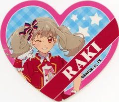 【中古】シール・ステッカー 姫石らき ハートステッカー 「Dream Collaboration Festival ドリコラFes. アイカツ!シリーズ＆プリティーシリーズ」