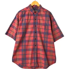 古着 90年代 ギャップ GAP オールドギャップ 半袖 ボタンダウン チェックシャツ メンズL相当 ヴィンテージ/eaa543747