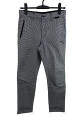 【美品】PUMA GOLF(プーマゴルフ) パンツ 白黒千鳥柄 メンズ S ゴルフ用品 2504-0725 中古