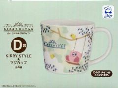 [중고] 머그컵·탕만(캐릭터) 커비 & 와돌디(블랑코) KIRBY STYLE 머그컵 [이치반 복권 별의 커비 KIRBY STYLE 오해야에서 한가로이 라이프] D상