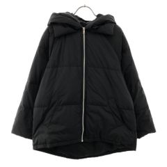 ナノユニバース フード付き 中綿ジャケット F ブラック nano universe レディース