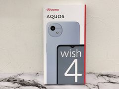 【新品未使用】docomo AQUOS wish4 SH-52E 本体ブルー