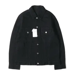新品 UNIFORM EXPERIMENT ユニフォームエクスペリメント ジャケット サイズ:2 22AW 3rdタイプ ストレッチ デニムジャケット ONE WASHED DENIM JACKET ブラック アウター ブルゾン【メンズ】のサムネイル