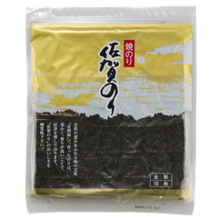 サン海苔 佐賀のり 焼のり【金】８枚（4901873185404）