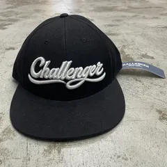 CHALLENGER ブラックベースボールキャップ CHALLENGER|チャレンジャー】TWO TONE LOGO CAP(BLACK)公式通販
