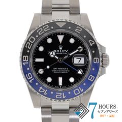 132611 ROLEX ロレックス 126710BLNR GMTマスター2 ブラック ステンレス ランダム番 自動巻き 純正ボックス