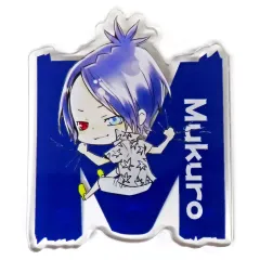 【中古】バッジ・ビンズ 六道骸 「家庭教師ヒットマンREBORN! アクリルバッジコレクション第2弾」