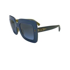 ドルチェ&ガッバーナ ドルガバ DG4263 2972/8F 50□25 140 サングラス アイウェア ブルー系 スクエア ロゴ DOLCE&GABBANA