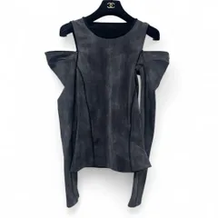 MAISON SPECIAL　Shoulder　Zip　Cut　Top ✨極美品✨ メゾンスペシャル ショルダー ジップ グレー GLAY 極 美品 レア 希少 入手困難 フリーサイズ FREE Fのサムネイル