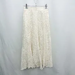 ◇ ⊂ PROPORTION BODY DRESSING ロング フレア スカート サイズM アイボリー レディース E  【1412090001543】