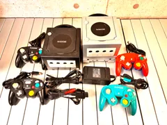 Nintendo DOL-001 DOL-017 2点まとめ ニンテンドー GAMECUBE ゲームキューブ  GAME BOY.PLAYER コントローラー 現状品