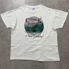 90s.USA製 シングルステッチ 半袖Tシャツ 企業 アート ホワイト XL【ST186】
