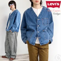 LEVIS Levi's リーバイス ユニオン エンジニア カーディガン デニム ジャケット Gジャン メンズ レディース 大きい オーバーサイズ