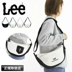 新品 Lee リー ショルダーバッグ 舟型ショルダーバッグ ハーフムーン 斜め掛け 肩掛け 舟型 Buddy バディリー ブランド カジュアル かわいい バッグ メンズ レディース 男女兼用 大人 軽量 刺繍 デニム コットン キャラクター 320-1402