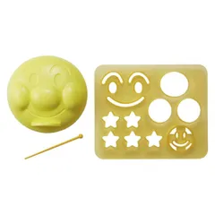 カレーライス型 アンパンマン あんぱんまん （ 抜き型 ご飯型 ライス型 おにぎり型 キャラごはん キャラカレー 日本製 ごはん型 押し型 ご飯押し型 おにぎり押し型 おむすび型 キャラ弁 デコ弁 デコカレー 型 キャラご飯 ）