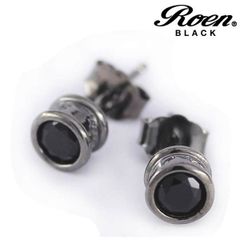 Roen BLACK ロエンブラック スタッドピアス シルバー925 メンズアクセサリー