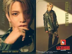 【中古】コレクションカード(男性) No.41[キャラクターカード]：LIL LEAGUE/山田晃大/「BATTLE OF TOKYO～Jr.EXILE vs NEO EXILE～ ツインウエハース  2nd BATTLE」メタリックプラカード
