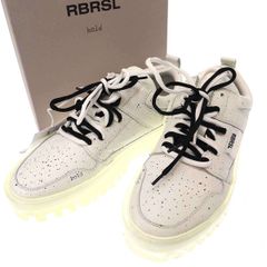 RBRSL Rubber Soul ラバーソウル SCARPA VANGOGH レザーローカットスニーカー 2604 ホワイト 40