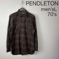 PENDLETON 70's made in  USA ウールシャツジャケット　メンズL