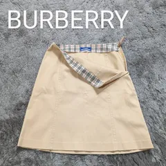 【良品】BURBERRY ブルーレーベル タイトスカート 36 ミニスカート バーバリー チェック柄