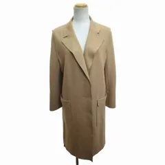 ランバン LANVIN 比翼コート ウール セミロング 38 M ベージュ ■GY09 /FK 0708のサムネイル