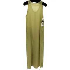 オーラリー AURALEE 2023SS WOOL RECYCLE POLYESTER LENO SHEER DRESS マキシノースリーブワンピース レディース JPN：1 のサムネイル
