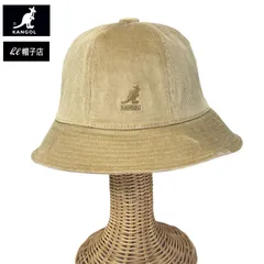 New☆ KANGOL ベル型ハット コーデュロイ Beige サイズ展開あり 洗える