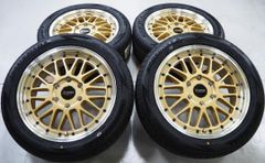 深リム メッシュ levanna V10LTH 18inch 7.0J 6H139.7+38 GL  新品輸入タイヤ 225/50R18 200系 ハイエース