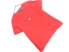 POLOJEANS ポロジーンズ ラルフローレン ロゴ プリント カットソー sizeS/赤 ■◆ レディース