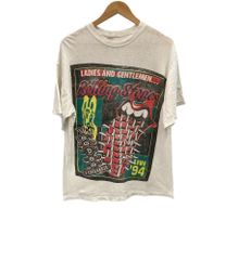 バンドTシャツ BAND-T vintage The Rolling Stones ローリングストーンズ VPPDOO LOUNGE SPIKE TONGUE 94年 ヴィンテージ Tシャツ ホワイト フリーサイズ 101MT-2723