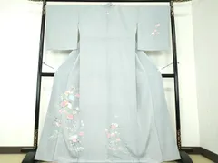 ひろりん✺正絹 本加賀友禅 松井眞夫落款 訪問着 着物 A3694 正絹 本加賀友禅 松井眞夫落款 訪問着 着物 A3694 - メルカリ