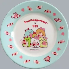 【中古】皿・ボウル 集合(ブルー) メラミンプレート 「すみっコぐらし ネオ・すみっコくじ Part6」 G賞