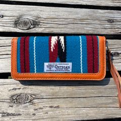 本革レザー ショート財布 マネークリップ フラワーコンチョボタン