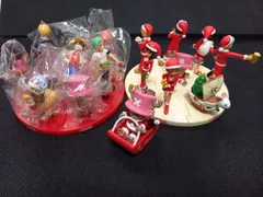 【ONE PIECE フィギュアセット】コカ・コーラコラボ＆クリスマス限定／台座付き／まとめ売り