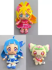 【中古】ぬいぐるみ 全3種セット コロっとまんまる プリフェイスぬいぐるみvol.1 「キミとアイドルプリキュア♪」