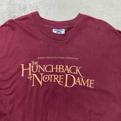90年代 Disney ディズニー ノートルダムの鐘 ロゴプリントTシャツ メンズXL 