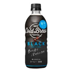 UCC 上島珈琲 BLACK無糖 ブラックコールドブリュー 500ml×1ケース/24本