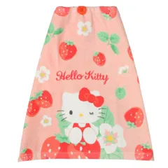新入荷　林(Hayashi) おりこうタオル ピンク 約34×35cm サンリオ ハローキティ いちごキティ WM451800