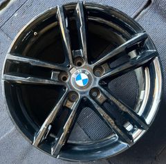 ☆送料無料☆BMW 1/2 シリーズ F20/F22 純正 18インチ ホイール1本 8J 52 PCD120 ハブ径約72.5    No.679