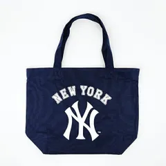 MLB(メジャーリーグ) ヤンキース キャンパストートバッグ ネイビー
