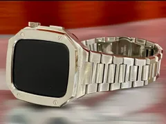 スクリューレス S アップルウォッチ　カスタム　メタル　ステンレス　バンド　ベルト